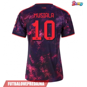 Lacne Ženy Futbalové dres Bayern Munich Jamal Musiala #10 2026-27 Krátky Rukáv - Tretina